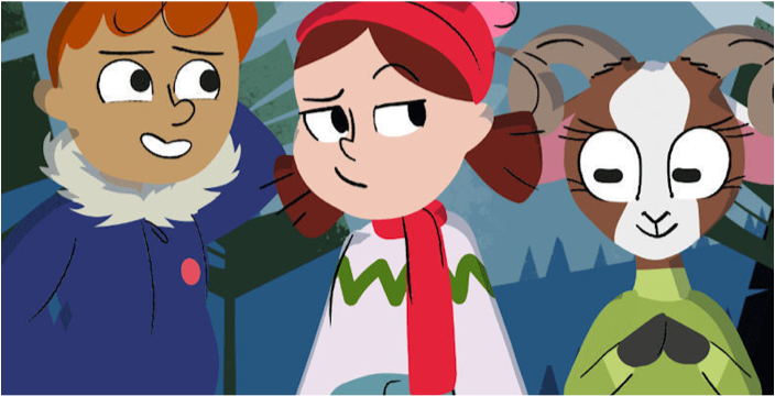 A still from the Melva game